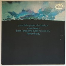 Decca Prokofieff Ravel Bizet Symphonie Classique Bolero L'arlésienne-Suiten Nr. 1 Und Nr.2 Lp Plak (Orijinal Dönem Alman Baskı)