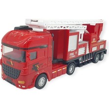 Kuzgun Ticaret Metal Itfaiye Arabası - Merdivenli 26CM - 706-45 (Lisinya)