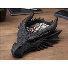 Atölye Matris Dragon Ejderha Ejder Kafası Biblo Anahtarlık Organizer 3D Baskı Pla Plastik 17 x 14 x 9