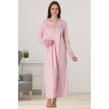 Effortt Pembe Hamile Lohusa Gecelik