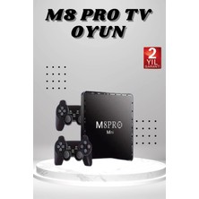 No 35 Moda M8 Pro Mini 2.4g 10K Ultra Hd 64 GB Tv Box Android Tv Game Box  2 Adet Oyun Konsolu