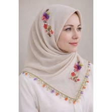 Gigi Giyim Sıralı Çiçek Desenli Içi Boş El Işi Iğne Oyalı Yazma