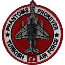 Havacı Market Turkish Air Force Phantoms Phorever Nakış Peç Arma
