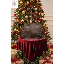 Trendniva Cüzdan Detaylı Kapitone El ve Omuz Çantası