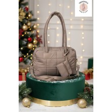 Trendniva Cüzdan Detaylı Kapitone El ve Omuz Çantası