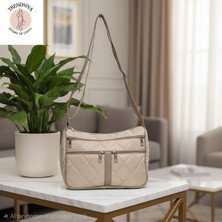 Trendniva Çok Gözlü Kapitone El ve Omuz Çantası