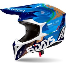 Airoh Aıroh Wraap Sıx Days Italy 25 Gloss Kask