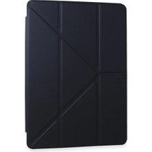 Pazarcan Galaxy Tab A9 Kılıf Kalemlikli Mars Tablet Kılıfı - Lacivert