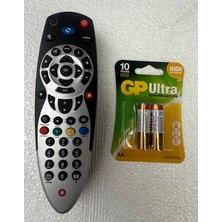 Digiturk Pvr Plus Siyah Kumanda Iki Adet Gp Ultra Alkaliliği Pil
