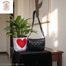 Trendniva Çok Gözlü Kapitone El ve Omuz Çantası