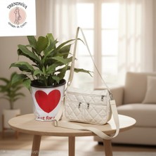 Trendniva Çok Gözlü Kapitone El ve Omuz Çantası