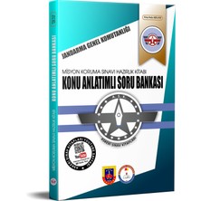 Askeri Sınav Kitapları Jandarma Misyon Koruma Sınavına Hazırlık Kitabı Konu Anlatımlı Soru Bankası