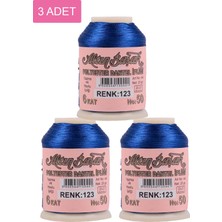 Kuzgun Ticaret 3 Adet Altınbaşak Oya ve Dantel Ipi 20 gr - Royaleks - No: 123