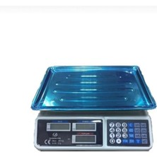 Kuzgun Ticaret Metal Ölçüm Tartısı Elektronik Terazi Bakkal Manav Market ve Pazarcı Tartısı 40KG