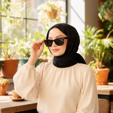 Revam Collection Kazayağı Deseni ipeksi Jakar Şal kadın