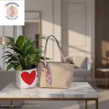 Trendniva Fular Detaylı El ve Omuz Çantası