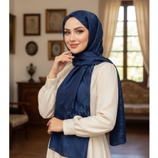 Revam Collection Kazayağı Deseni Ipeksi Jakar Şal