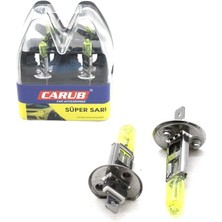 Süper Sarı H1 Far Ampulü 12 Volt 100 watt BOSSE Carub Serisi