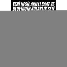 Marsilyan Akıllı Saat Ve Air Pro Kulaklık 7 Kordonlu Çok Fonksiyonlu İkili Set