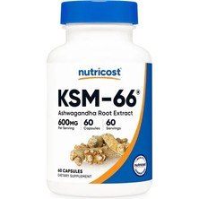 Nutricost Ksm-66 ┃ 600 Mg 60 Kapsül