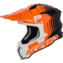 Acerbis Airstrike-C Kask Beyaz Kırmızı