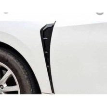 Ede Tüm Araçlara Uyumlu 2'li Çamurluk Venti Piano Black