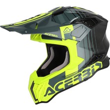 Acerbis Airstrike-C Kask Siyah Sarı