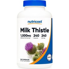 Nutricost Milk Thistle 1,000MG 240 Capsules - Vegan, Non-Gmo