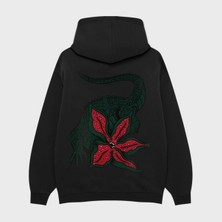 Camblys Stranger Things Sırt Baskılı Oversize Sweatshirt