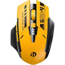 Nirvado Shop Inphic A9 2.4g Kablosuz ve Bluetooth 5.0/4.0 Mouse Fare Şarj EDILEBILIR-(5775)