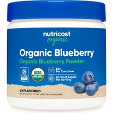 Nutricost Organic Blueberry Powder 8.1 Oz ( 227 Gr.)