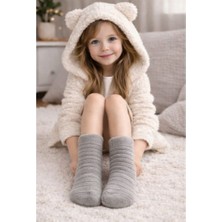 Gigi Giyim Ters Havlu Kız Çocuk Renkli Çorap