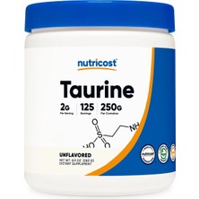 Nutricost Taurine 8.9 Oz ( 250 Gr.) 125 Servis