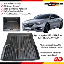 Bosse Opel insignia Bagaj Havuzu Grand Sport 2017 2022 Arası BOSSE