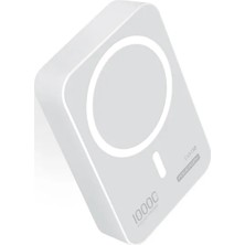 Teknova Aksesuar 15W Magsafe Destekli Beyaz Powerbank Stand 10000 Mah