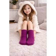 Gigi Giyim Ters Havlu Kız Çocuk Renkli Çorap