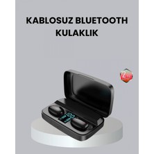 Marsilyan Tws A10s Bluetooth 5.0 Kulaklık Powerbank Şarj Kutulu Mini Tasarım