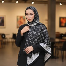 Revam Collection G Desen Çift Taraflı Ipeksi Kaşmir Şal