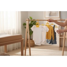 3D Tasarım Sevimli Inek Tasarımlı Çocuk Askısı (4lü) Sarı