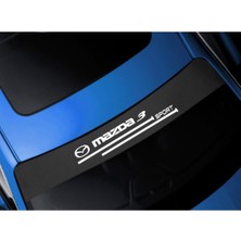 Beta Moda Hub Mazda3 Için Uyumlu Aksesuar Oto Ön Cam Oto Sticker Karbon