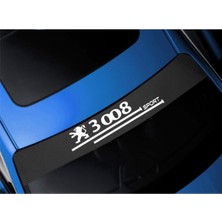 Beta Moda Hub Peugeot 3008 Için Uyumlu Aksesuar Oto Ön Cam Oto Sticker Karbon