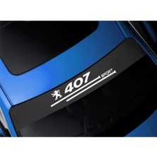 Beta Moda Hub Peugeot 407 Için Uyumlu Aksesuar Oto Ön Cam Oto Sticker Karbon