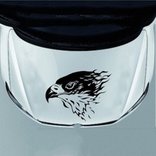 Beta Moda Hub Siyah Kartal Araç Ön Kaput Sticker