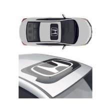 Beta Moda Hub Honda Sunroof Cam Oto Sticker Beyaz 40*30 cm