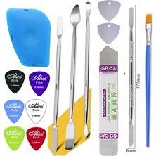 MHM Çok Amaçlı Çoklu Setler 4 Adet Plastik Sökme Spudger Kaldırma Küreği Açık Aracı Kart Mobil Telefon Tablet LCD Ekran Pil Vs Açma Araçları08