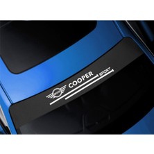 Beta Moda Hub Mini Cooper Için Uyumlu Aksesuar Oto Ön Cam Oto Sticker Karbon