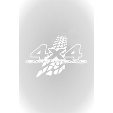 Beta Moda Hub Off Road 4x4 Oto Sticker 25 cm
