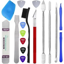 MHM Çok Amaçlı Çoklu Setler 4 Adet Plastik Sökme Spudger Kaldırma Küreği Açık Aracı Kart Mobil Telefon Tablet LCD Ekran Pil Vs Açma Araçları28