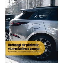 Beta Moda Hub Atatürk Imza Araba Laptop Duvar Folyo Sticker 25X7,5 cm