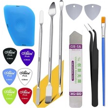 MHM Çok Amaçlı Çoklu Setler 4 Adet Plastik Sökme Spudger Kaldırma Küreği Açık Aracı Kart Mobil Telefon Tablet LCD Ekran Pil Vs Açma Araçları13